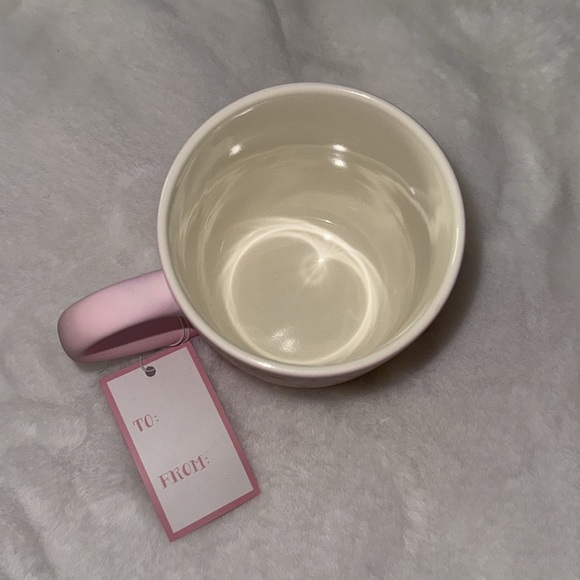 ✨NEW🍪Peppermint and Pine Soft Touch Light Pink Gingerbread Couple Mug🎀 - Picture 4 of 6